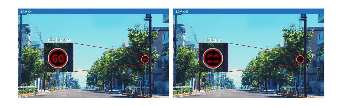 LFM (LED Flicker Mitigation)